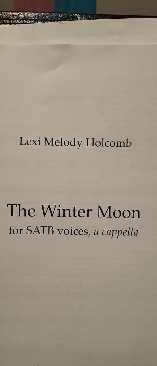 TheBaroqueBass's tweet photo. I was handed my own score in choir today. I feel... so powerful right now https://t.co/Spr2wrMx03