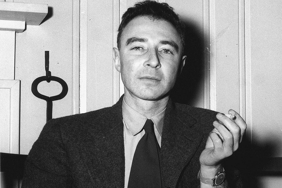 _alextheodore's tweet photo. Robert Oppenheimer was a complicated man.

 But his views on God may have been the most complicated thing about him.

Here is the story of Oppenheimer's journey with religion and philosophy...

A well-known historic moment is Oppenheimer paraphrasing a verse of the Bhagavad Gita 11:32 after witnessing the the Trinity Test.

He famously said, "Now, I am become Death, the destroyer of worlds".

But what was his relationship with Hinduism or religion, if he even had one?

Oppenheimer first was introduced to Eastern philosophy during his studies at Harvard - some reports say that he was even more interested in the Hindu philosophical classics than physics. Whilst teaching at Berkley in his 30's his curiosity for it seemed to deepen.

He spent long winter nights with a Sanskrit professor studying its teachings deeply - it was here that he was first introduced to the Gita. 

In his words, he thought it was "quite marvellous", and would later call it "the most beautiful philosophical song existing in any known tongue".

It is said that he kept his worn version of the Gita on his desk, often giving copies to friends. The impact of the Hindu philosophies was so deep that later in his life he named the Gita, and other Sanskrit classics among the ten books that most shaped his life.

When speaking at a memorial service for President Franklin D. Roosevelt, he quotes his own translation of Bhagavad Gita 17:3, "Man is a creature whose substance is faith. What his faith is, he is".

Some believe that Oppenheimer's relationship with the concept of God was intellectual and philosophical rather than religious. He was influenced by these spiritual and philosophical teachings but didn't adhere to any one religious faith.

When asked after a lecture at the Princeton Theological Seminary about his "concept of God" Oppenheimer said:

"I don't use the word (God) because it seems to me the most ambiguous word I know".

Perhaps even he didn't know...

The rest of Robert Oppenheimer's famous monologue after the Trinity test goes as follows:

"We knew the world would not be the same. A few people laughed, a few people cried, most people were silent. I remembered the line from the Hindu scripture, the Bhagavad-Gita. Vishnu is trying to persuade the Prince that he should do his duty and to impress him takes on his multi-armed form and says, “Now, I am become Death, the destroyer of worlds.” I suppose we all thought that one way or another."