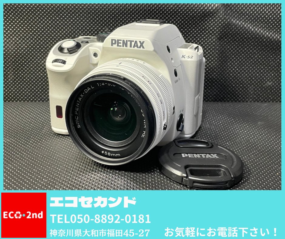 Eco_2nd's tweet photo. PENTAX K-S2��い取らせていただきました！
ありがとうございます！

#出張買取り 
#断捨離
#引越し 
#遺品整理
#不用品回収
#カメラ
#PENTAX https://t.co/LMCVyg6DMI