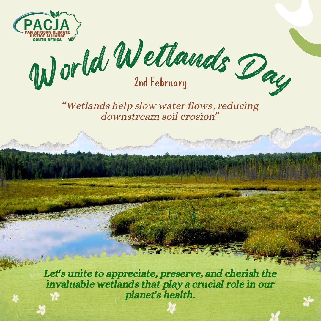 Happy World Wetlands Day! Dive into the wonders of our planet's life-supporting ecosystems! 🌊 

February 2nd marks World Wetlands Day, an annual celebration fostering awareness about the vital role wetlands play in biodiversity.🦩💧

 #WorldWetlandsDay #WetlandsMatter