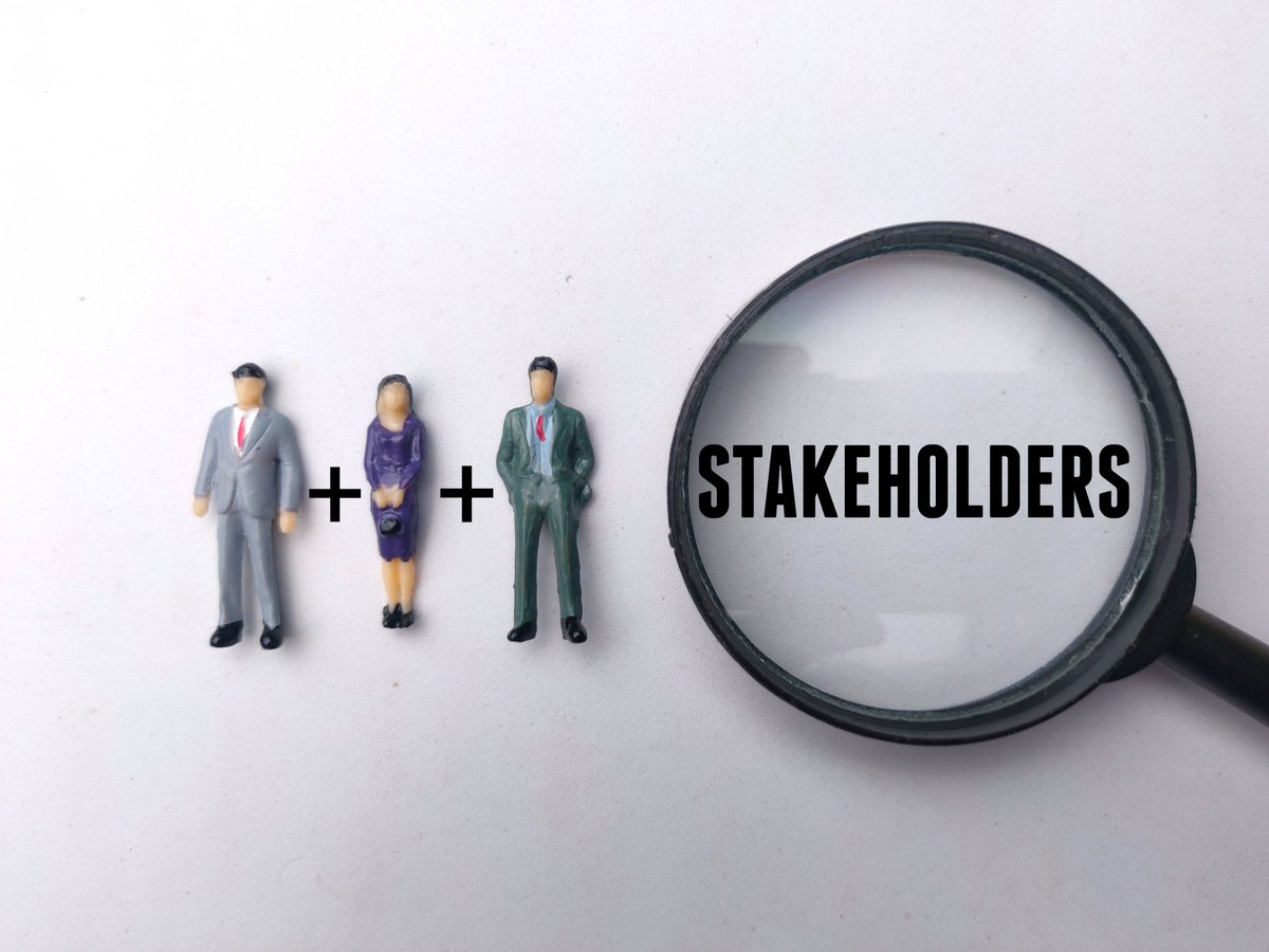 JadeMarvel01's tweet photo. 𝗦𝘁𝗮𝗸𝗲𝗵𝗼𝗹𝗱𝗲𝗿𝘀 are individuals or groups interested in a business; they can be employees, investors, customers, or others. Managing stakeholders involves addressing their needs and expectations for positive relationships and success.
#JadeMarvelGroup https://t.co/SLUTKSijx3