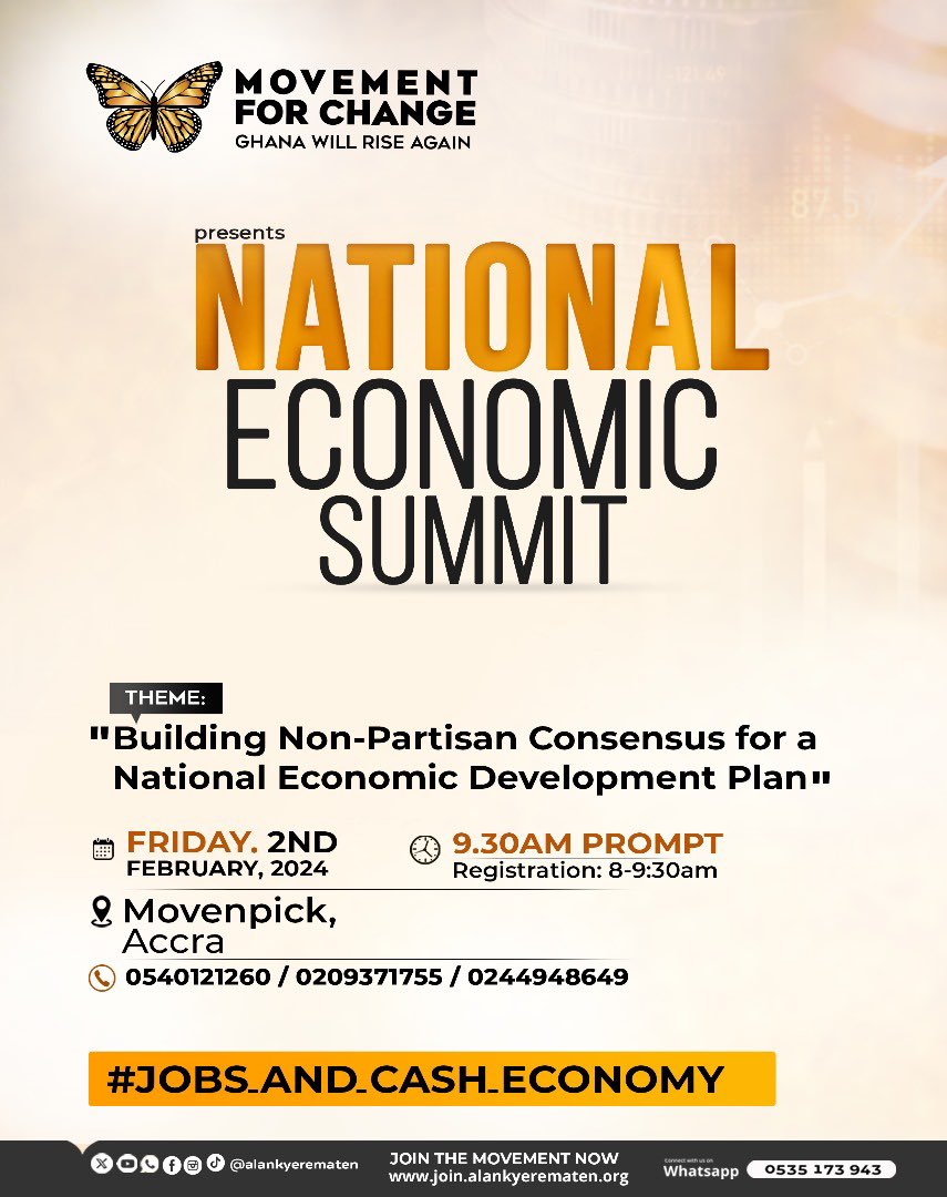 JooAdjei's tweet photo. Join the conversation. Register your views.
#NationalEconomicSummit 
#Jobs_and_Cash_Economy https://t.co/oKHSTYxKfL