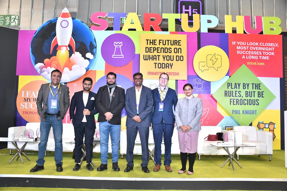 InfosysEvents's tweet image. iCETS leader Manjunatha Kukkuru, moderated a captivating session at #ConvergenceIndia2023. The discussion focused on fostering collaboration between Indian and international startups to build a thriving, sustainable startup ecosystem.
#iCETS #Infosysinnovationnetwork