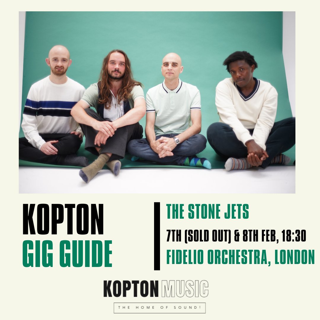 koptonmusic's tweet photo. Our bands are BUSY this month!🔥Catch The Stone Jets in London🇬🇧 on the 8th of Feb at Fidelio! The 7th is SOLD OUT🎫 so get your tickets now! 

https://t.co/nMGU5IBxBK

#koptonmusic #livemusic #stonejets #london #bands #musiclibrary #synclicensing #musician #multichoice #gig https://t.co/Ji0SRgChgB