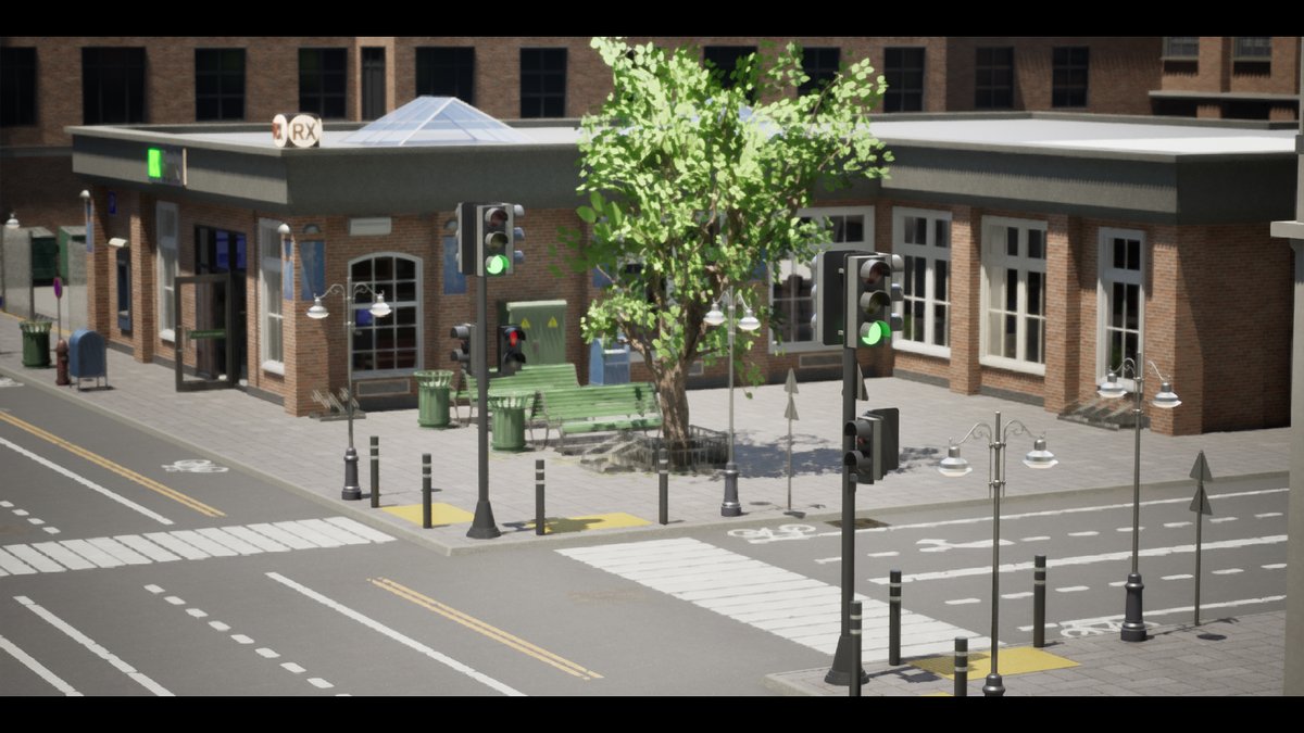 ReplexStudi0s's tweet photo. "Step into the vibrant streets of my downtown cityscape! 🌆 From bustling markets to hidden alleys, every corner tells a story. 🎨 Explore the intricate details and urban charm of this ongoing project. Follow the journey here: [https://t.co/vdg5FKyvOr] #3Dart #UrbanLife #Follow" https://t.co/MEu5zr76fJ