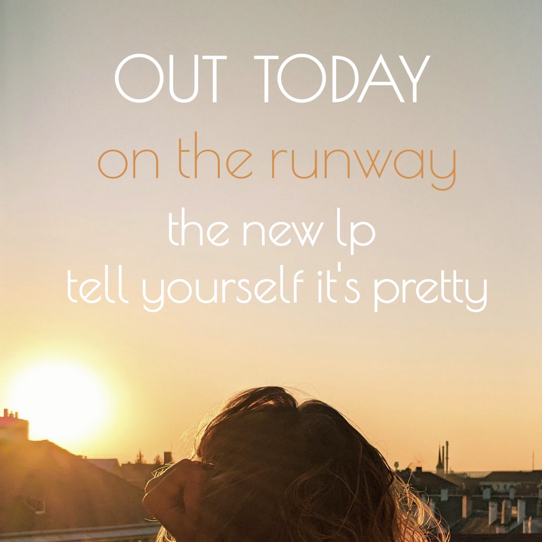 On the Runway (@ontherunwayband) on Twitter photo The new LP Tell Yourself It’s Pretty is out TODAY and available for listening everywhere, so please give it a listen!
Streaming links:
ontherunway.hearnow.com/tell-yourself-…
Bandcamp Friday is among us today also, so check the album out on Bandcamp:
ontherunway.bandcamp.com/album/tell-you…
#NewMusicAlert The new LP Tell Yourself It’s Pretty is out TODAY and available for listening everywhere, so please give it a listen!
Streaming links:
ontherunway.hearnow.com/tell-yourself-…
Bandcamp Friday is among us today also, so check the album out on Bandcamp:
ontherunway.bandcamp.com/album/tell-you…
#NewMusicAlert