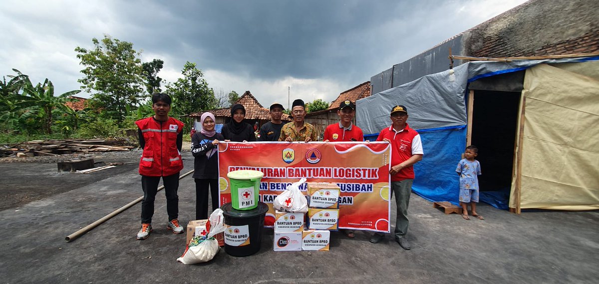 Pada Jumat, 2 Februari 2024.
BPBD bersama PMI Kabupaten Grobogan menyalurkan bantuan logistik pada korban bencana Kebakaran Rumah di Desa Parakan Kecamatan Karangrayung.

#bpbdgrobogan
#logistikbencana
#penangananbencana
#grobogan