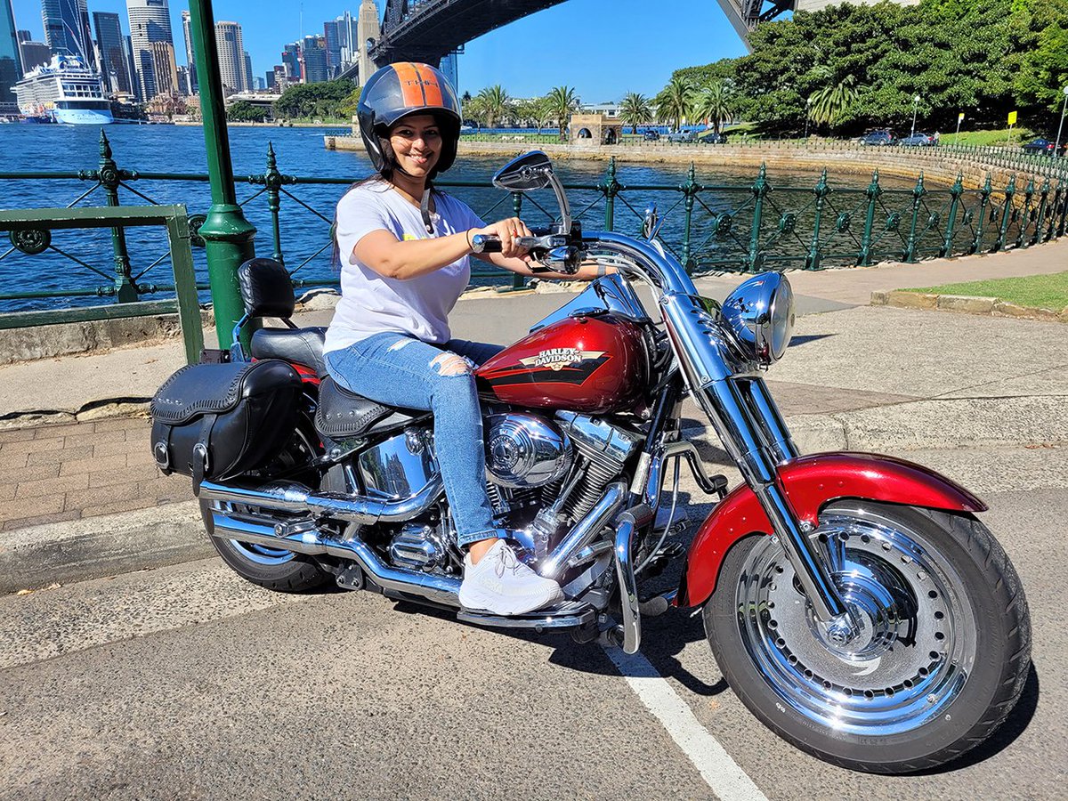 'I did the 3 bridges on Harley motorbike and it was absolutely stunning. Phil was a safe and a great rider, he was very knowledgeable and entertaining.
The ride also includes free photos at an amazing location. Highly recommended.
Pooja

#trolltours provide #harleyandtriketours.