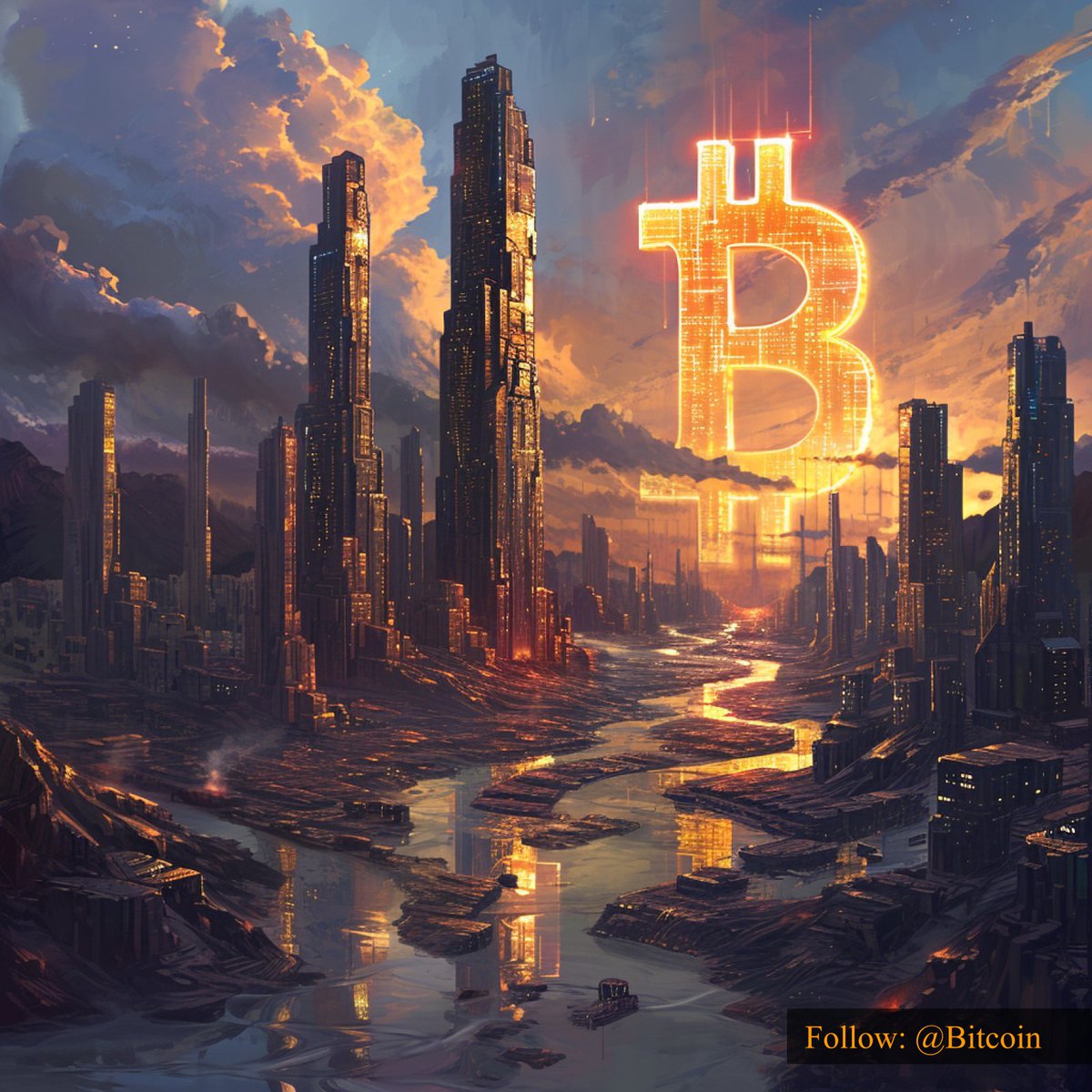 Bitcoin's tweet photo. #Bitcoin, standing tall amidst the financial landscape, a beacon of strength and resilience. A testament to the power of decentralized possibilities. 💪🌐 #BitcoinStrength https://t.co/7H2RqfxY27