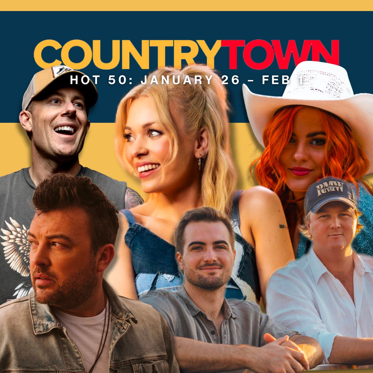 This week’s Countrytown Hot 50 is stacked with surprises, huge moves from our faves and some well-earned leaps in the ranks🔥🎸 See the full chart here: countrytown.com/charts/country… Who do you want to see at #1 next week? 👀