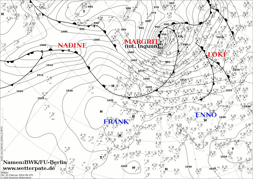 DWD_klima's tweet photo. Neue nationale Mittelwindrekorde über 50 m/s (>180 km/h) vergangene Nacht (01.02.24) in #Norwegen und #Schweden durch Tief #Ingunn (#Margrit). Siehe auch https://t.co/MFpL8cZ75H und https://t.co/8AkX08GPBG. https://t.co/OvicGckzgo