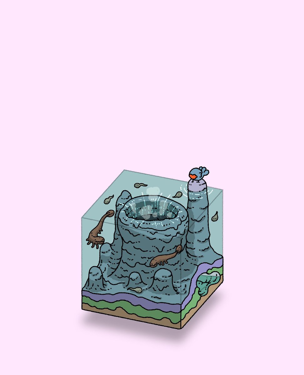 「この描き方で描く水が好き 」|gozz/ごず🏝のイラスト