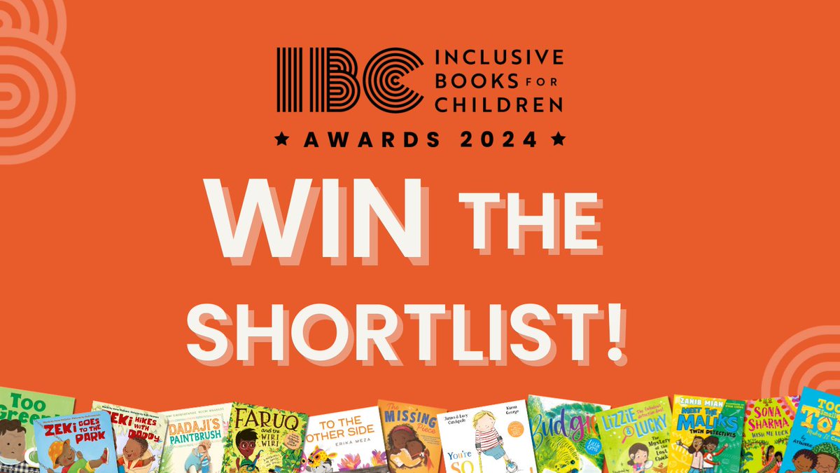 📣 GIVEAWAY ALERT! 📣 Embrace the joy of inclusive storytelling!  FOLLOW and RETWEET for a chance to win our curated shortlist of 13 unmissable books for babies, toddlers, and young readers. 📖❤️ #IBCawards2024 

(UK residents only (18+), Closing Date: 26/02/24)