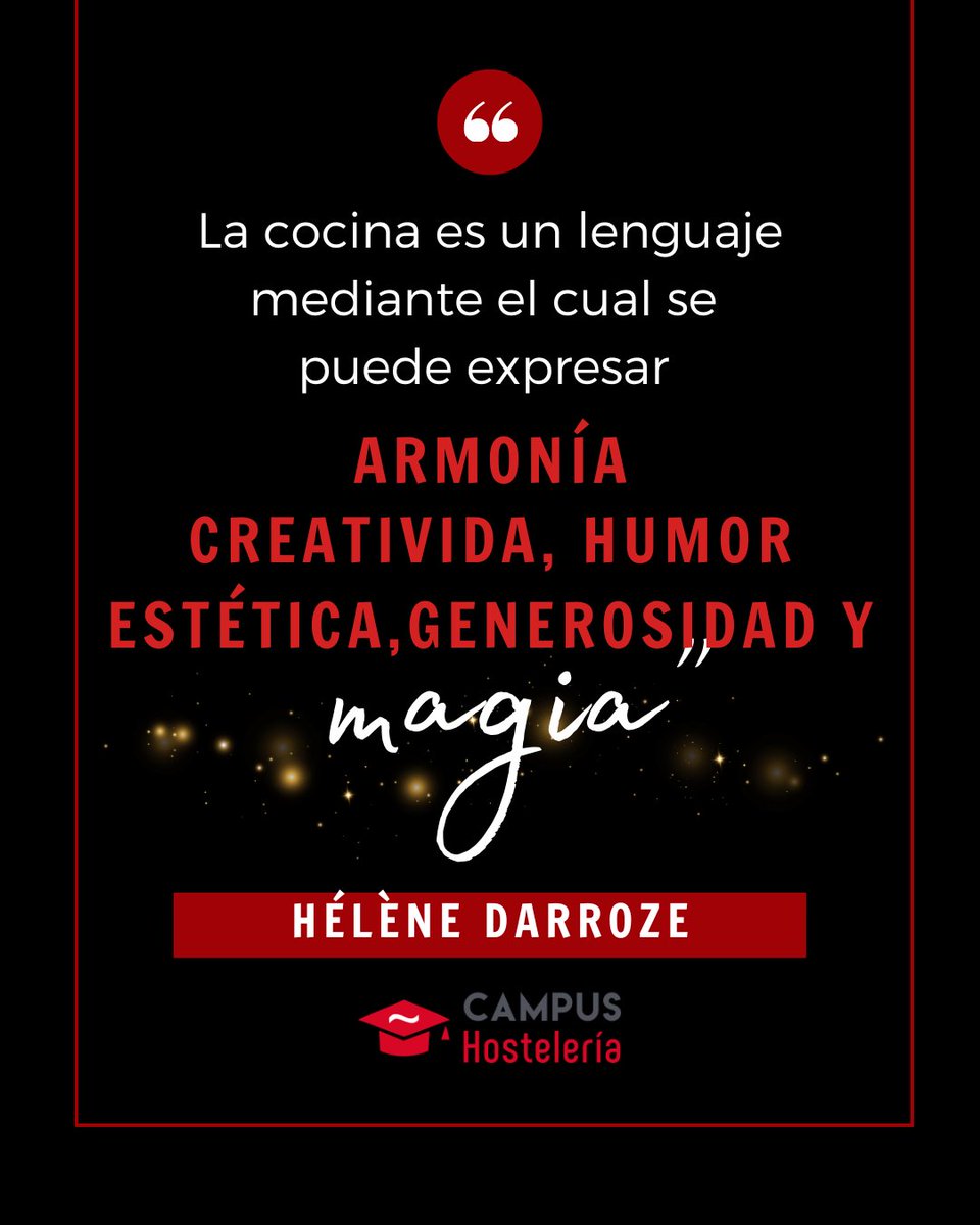 CampusCEHE's tweet image. Descubre el universo infinito de sabores y emociones donde la cocina se convierte en el lenguaje de la armonía, la creatividad, el humor, la estética, la generosidad y la magia. Déjate llevar por la pasión de cada plato✨🍽️

#CocinaConPasión #formaciónhostelería #campushostelería