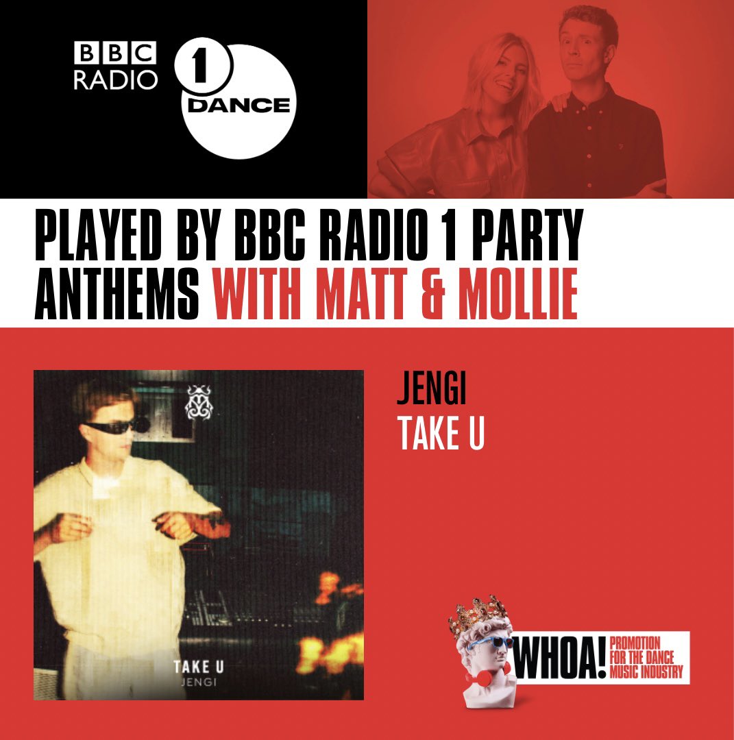 Some recent spins across the @BBCR1 dance shows 🤩 . Not So French & King Ali Baba - ‘Pretty Gal’ Jengi - ‘Take U’ Vintage Culture, Maverick Sabre, Tom Breu - ‘Weak’ Andruss - ‘Frikitona’ AYYBO - ‘Rizz’ . . @TML_musiclabel @helixrecs @VintageCulture