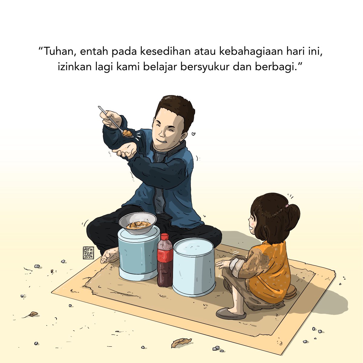 alfinrizalisme's tweet photo. Tuhan, izinkan kebahagiaan menghampiri hidup siapa pun—termasuk yang baru lihat postingan ini. aaamiiin. https://t.co/cWWXtCBOoj