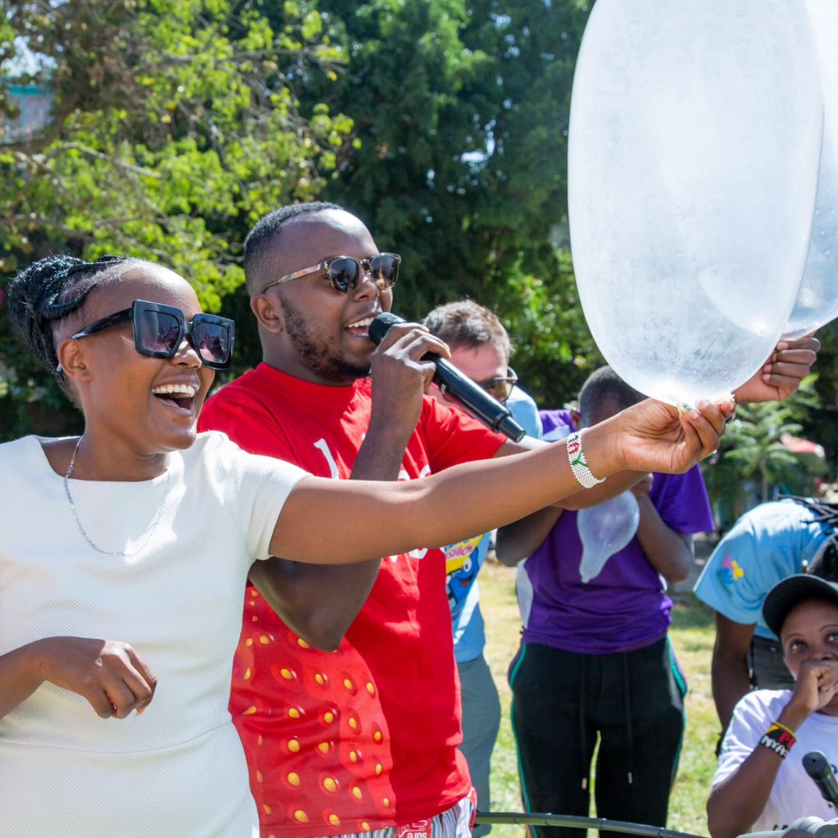 DDINITIATIVE's tweet photo. Young key populations have up to 21 times higher risk of HIV infection than the general population. This #ICD2024 join us as we use fun,colorful, sporty, educative activities in Nanyuki, #Laikipia County to sensitize on #condoms proper use! @PublicPathways #rideonaC #condomsense https://t.co/plUpQQSyYK