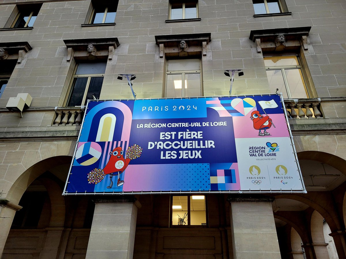 La Région Centre-Val de Loire est fière d'accueillir les Jeux #Paris2024 #mohamedmoulayphoto #CentreValdeLoire #JeuxOlympiques #JeuxParalympiques