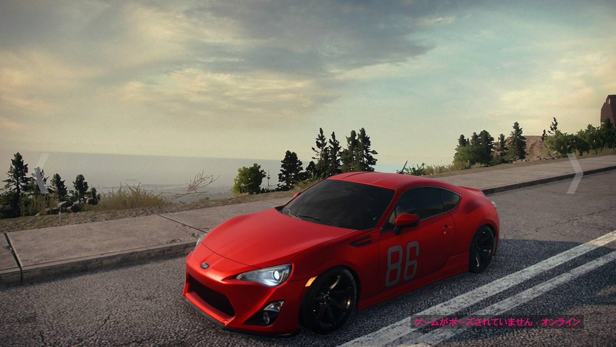 スバルを86にしてみた
 #NFSheat