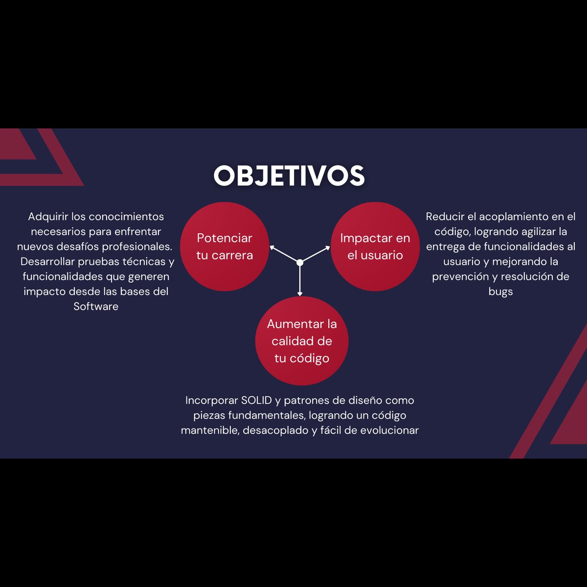 refactorproject's tweet image. Hemos publicado un curso de programación avanzada orientado a developers que ya trabajan pero que sienten un techo de conocimiento que les impide seguir avanzando 🙍
En él enseñamos patrones de diseño, OOP, estructuras de datos, SOLID... 👌
Más info en the-refactor-project.com