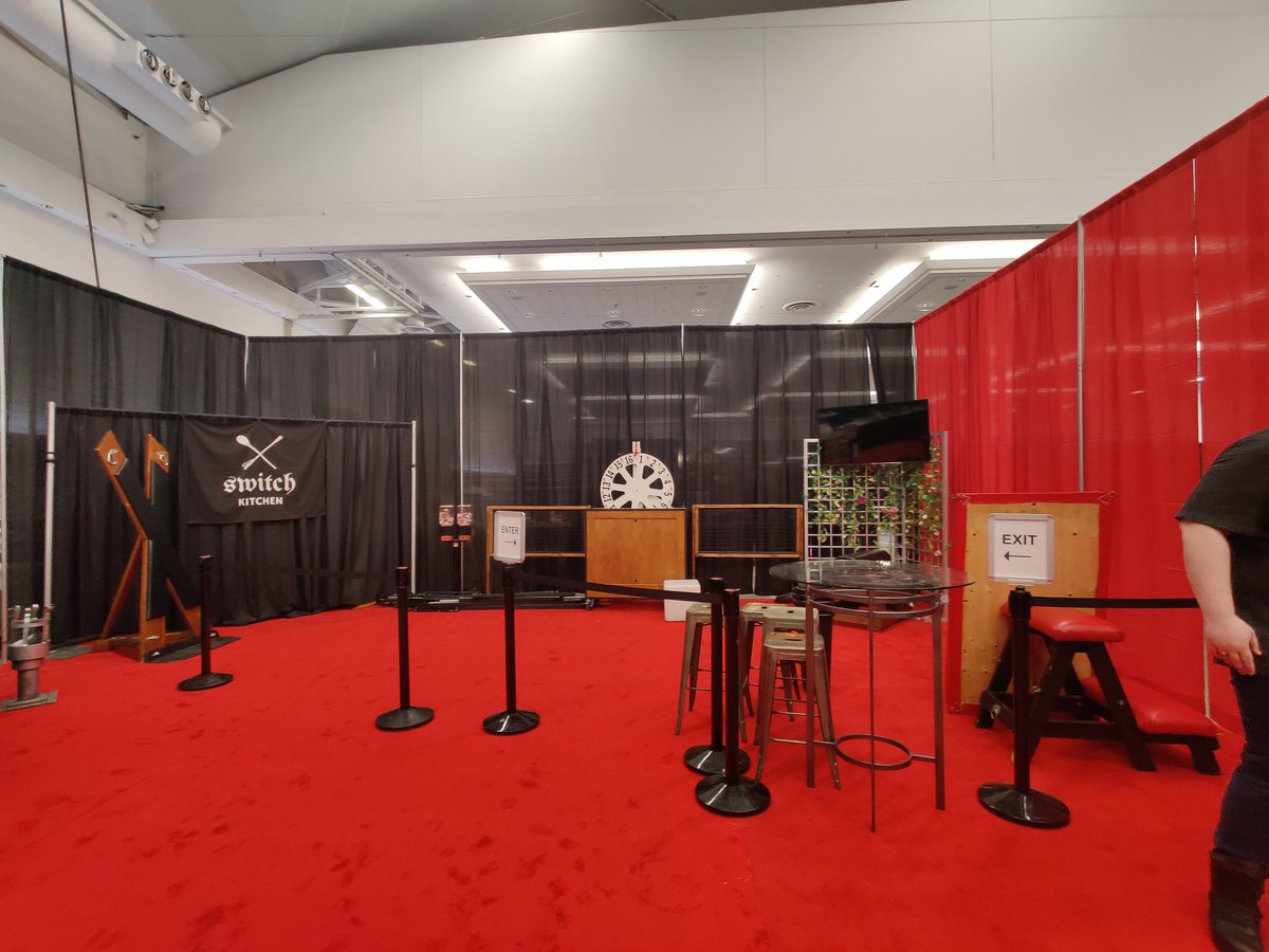 Day 1 of load in and staging at <a href="/thetabooshow/">The Taboo Show</a> #Vancouver 

We are excited for this weekend!