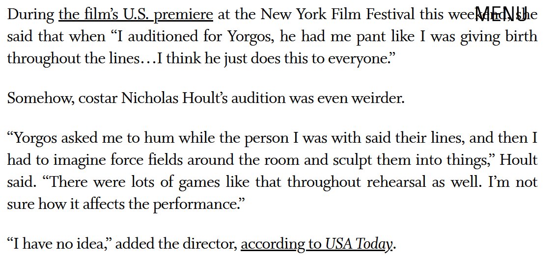 yorgos lanthimos what is up