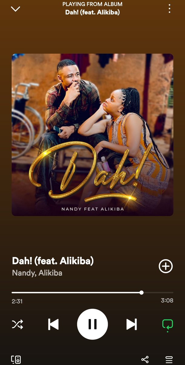 Anaitwa Ali salehe Kiba *king 🤴* <a href="/OfficialAliKiba/">Alikiba</a> akiwa na bidada Faustina Charles *African princess👸* <a href="/officialnandy/">Nandy</a>  kwny kibao kimoja 
chini ya usimamizi wa <a href="/S2KizzyOfficial/">Zombie 🇹🇿</a>   one of the lit sound 🔥🔥🔥 Dah