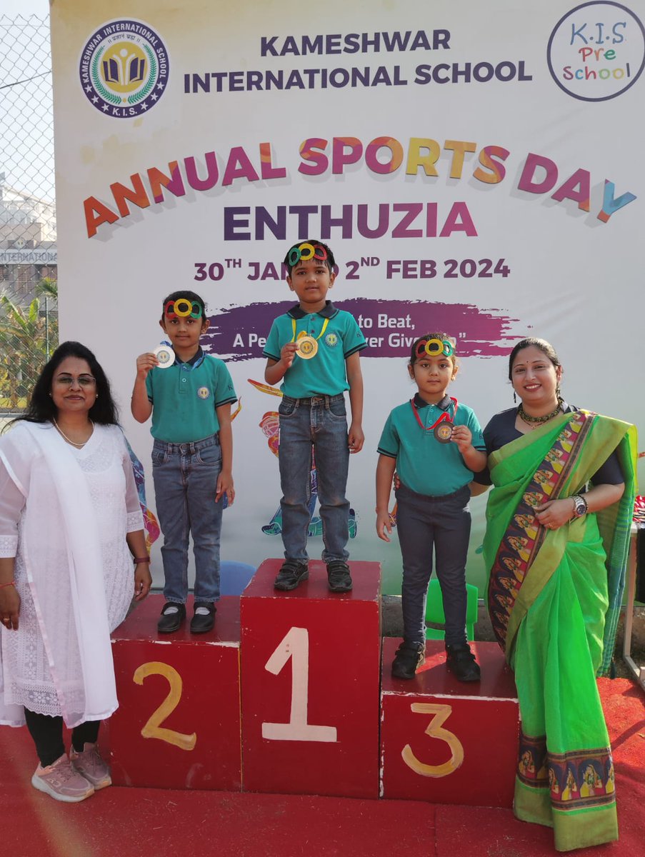 SchoolKameshwar's tweet photo. GET SET GO🏃🏻‍♂️🏃🏻‍♀️for ENTHUZIA 2023- 2024.

Energetic Little Champions of Prep Section have showcased their athletic skills on Annual SPORTS DAY.
They enjoyed Drill &amp; different fun games @ K.I.S Ground. https://t.co/SDPoORcg5x