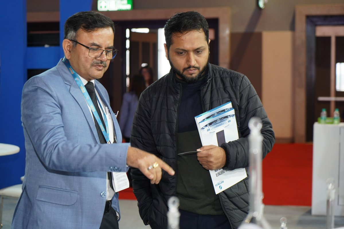 HimadriSpChem's tweet photo. We're showcasing our innovation in #LiB components – #LFP #CathodeMaterial, #AnodeMaterial, and #CarbonBlack.  @bharat_mobility  #Himadri https://t.co/JcX7xNlwva