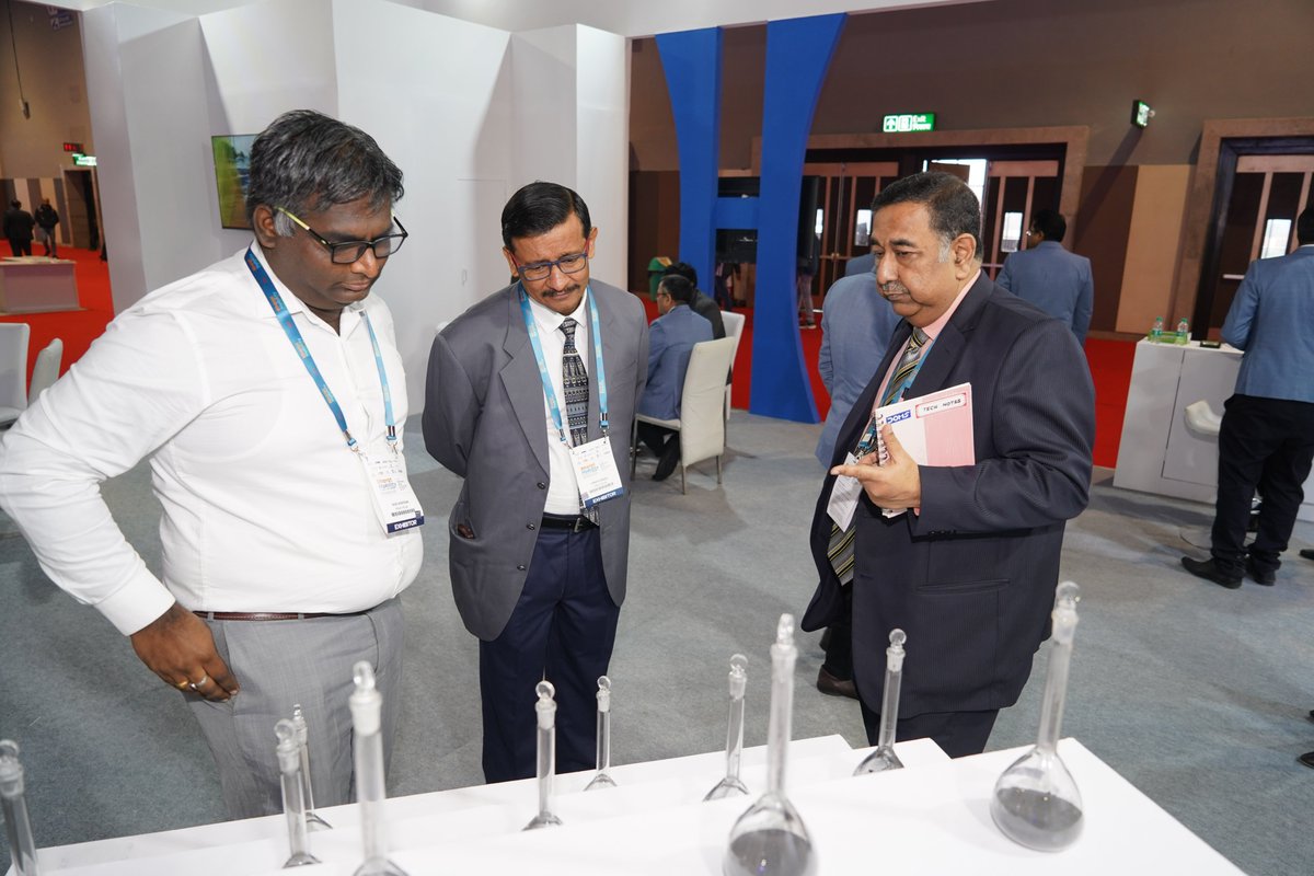 HimadriSpChem's tweet photo. We're showcasing our innovation in #LiB components – #LFP #CathodeMaterial, #AnodeMaterial, and #CarbonBlack.  @bharat_mobility  #Himadri https://t.co/JcX7xNlwva