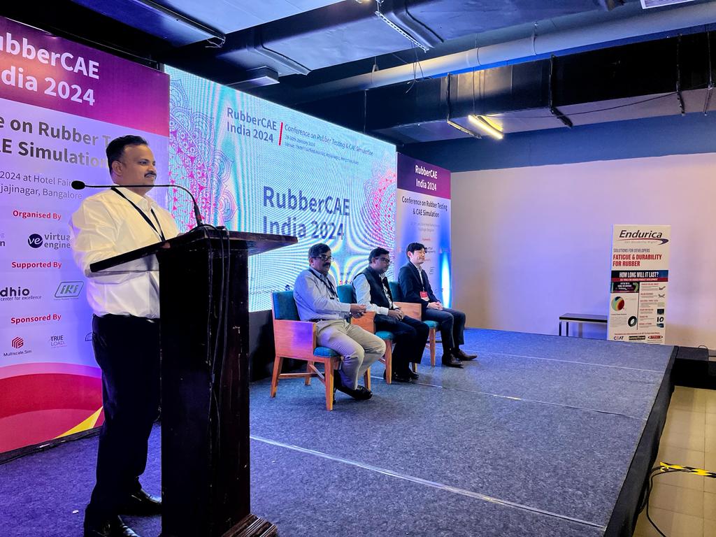 nlsanthosh's tweet photo. #RubberCAEIndia 2024 - Rubber Testing and CAE Simulation is Successfully Completed
#Rubber #Durability #Simulation #engineering #Analysis #Optimisation #MolecularDynamics #Fatigue #DHIO #DHIORESEARCH https://t.co/AJbg7bHFvK