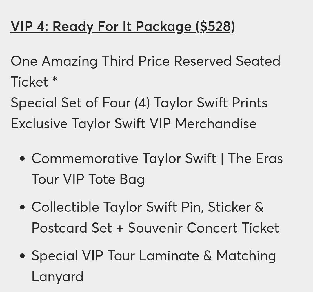 ขายบัตรค่า ขายตามที่ซื้อต่อมาจ้า Taylor Swift The Eras Tour at National Stadium Singapore Date : 4 March 2024 VIP 4 Package Zone : 436 Row : C Price : 1 ใบ 28,000 บาท (ซื้อมา 35,000 😭) เข้างานพร้อมกัน นัดทำสัญญาตามแนวรถไฟฟ้าได้ อยู่กทม.ค่ะ #TaylorSwiftErasTourSG