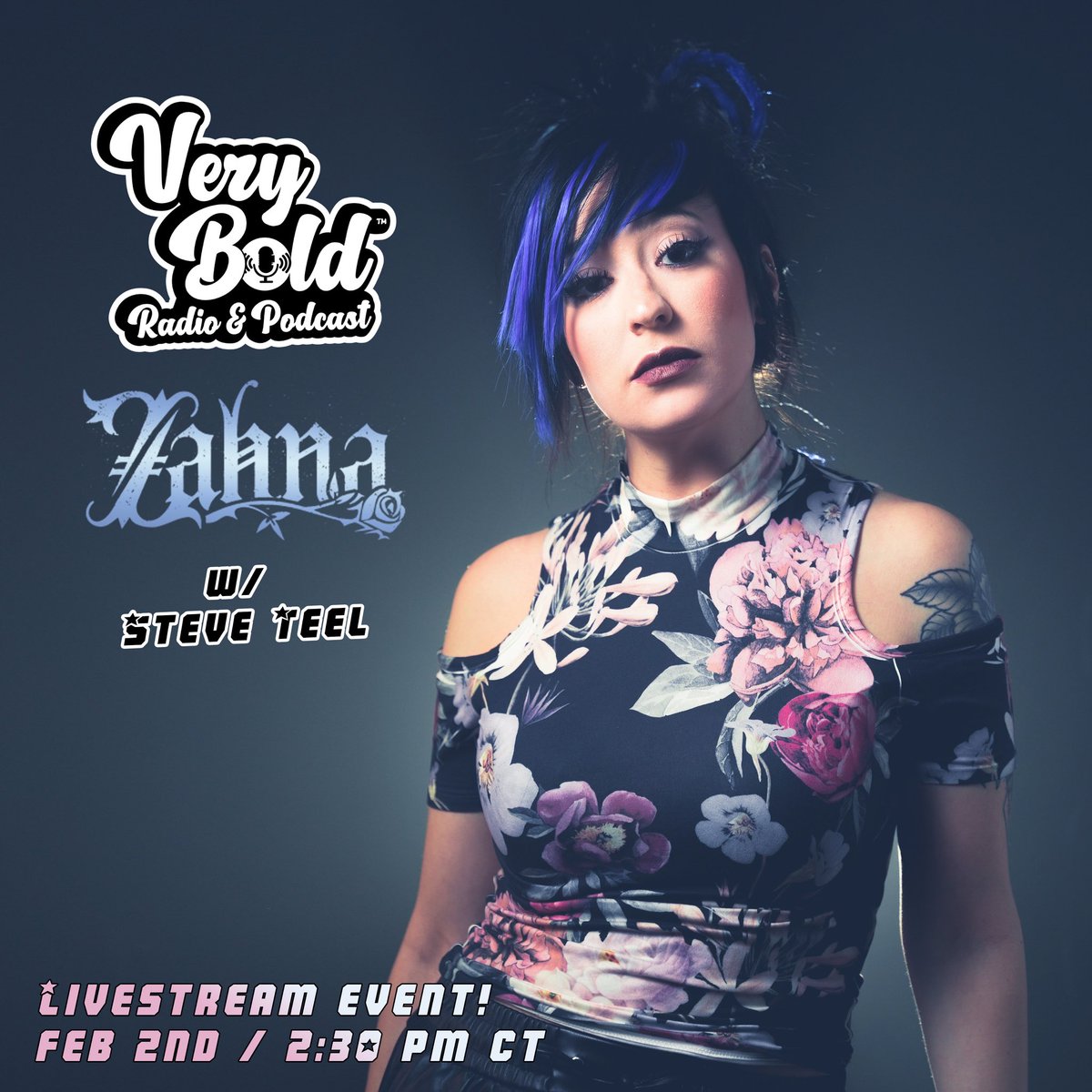 Catch me live streaming from TikTok and Instagram Friday Feb 2nd to hang with yall and @VeryBold podcast! It’s been a while so come hang! 😍 @zahnaoffical