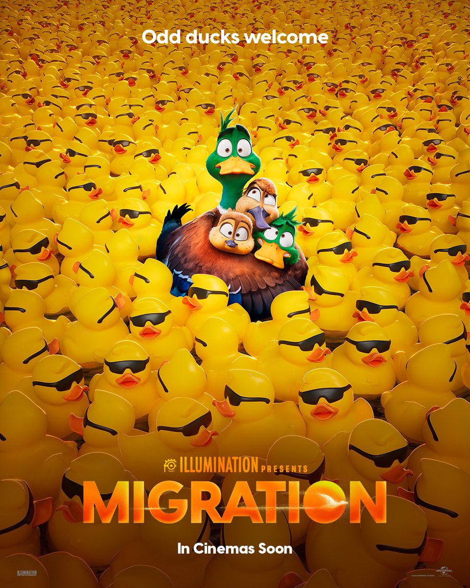 UJStrikesBack's tweet photo. HAPPY MIGRATION DAY IN THE UK AND IRELAND!!! 🥳🎉
#Migration #Awkwafina @RealDMitchell #CarolKane #TresiGazal #CasparJennings #JohnPowell #ChristianGazal #JoshGold #ColinStimpson #MikeWhite #ChrisMeledandri #GuyloHomsy #BenjaminRenner #MigrationMovie #Mooned #Illumination https://t.co/pPQwDttxZt