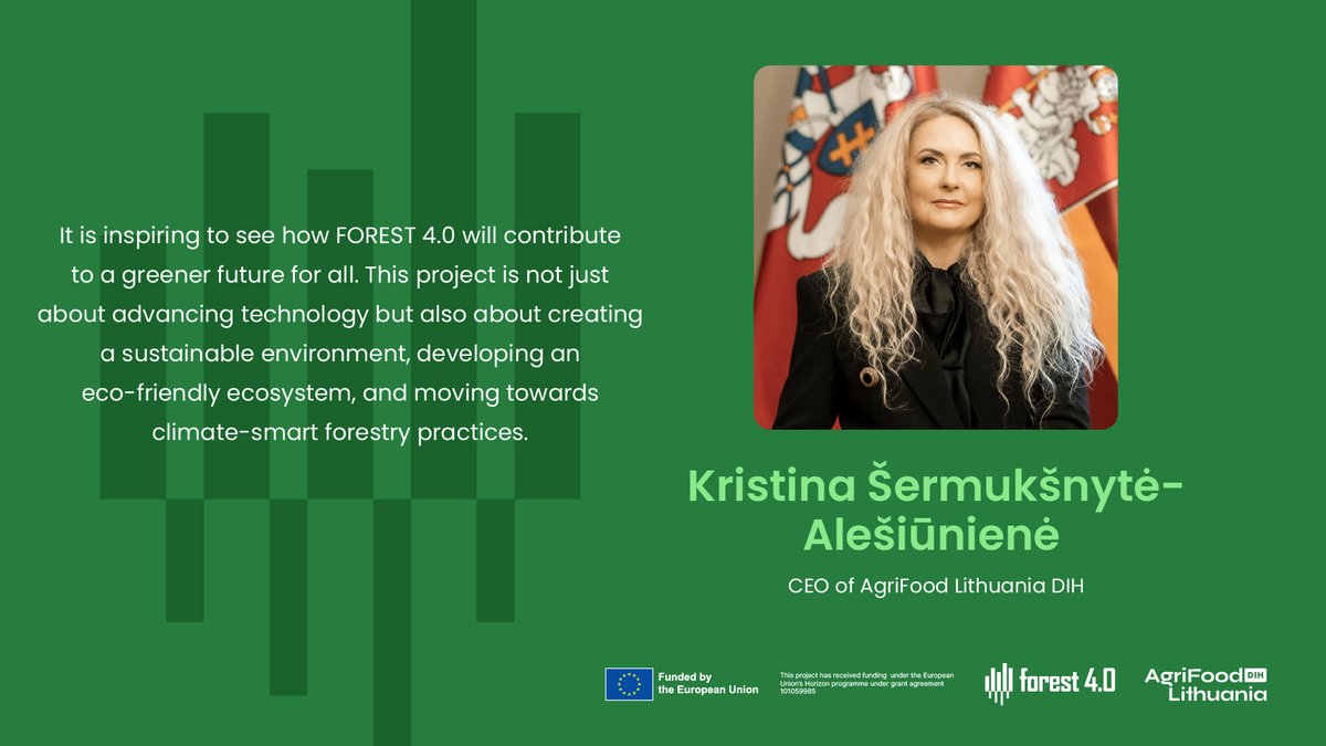 forest_04_'s tweet photo. #BehindTheFOREST40Consortium 👋🌳 AgriFood Lithuania unites 🇱🇹 business, research, &amp; public entities for agrifood's digital transformation 🚀

In #FOREST40, they drive communication &amp; maximize opportunities towards creating a cluster around the #CoE, promoting it in the world 🌍 https://t.co/qy5zFJBM8L