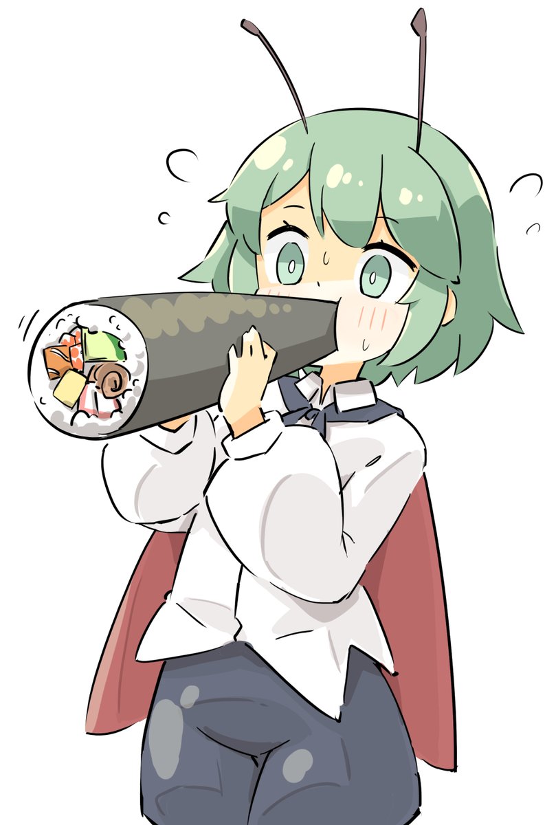 今年の恵方は東北東らしいですよ リグル #東方Project