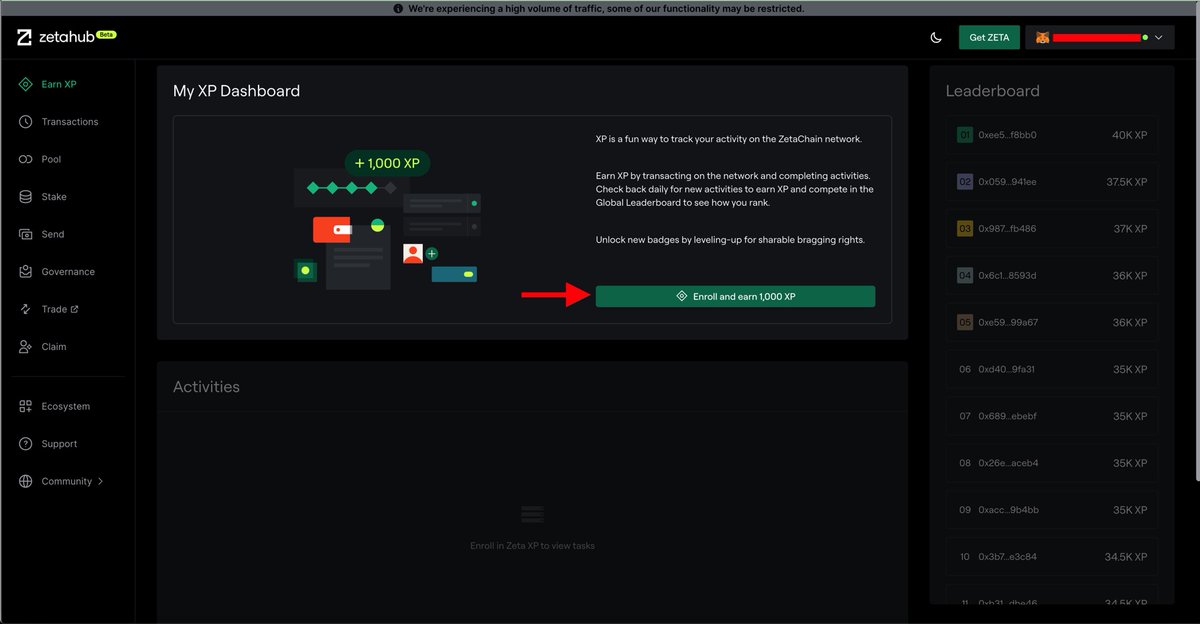NDIDI_GRAM's tweet photo. Proceed To https://t.co/FB8uIZq5Jj &amp; Switch To ZETACHAIN Network, Click Enroll &amp; Earn 1000 XP

Next Quest Go To Send Section, &amp; Send Some Zeta To BSC Network, Once It’s Done Send Back The Zeta From BSc To Zeta chain https://t.co/r39s2R7JxX