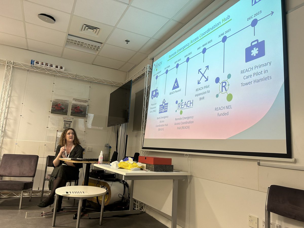 Another very successful REACH induction session, welcoming our EM colleagues from <a href="/BHRUT_NHS/">BHRUT NHS 🏥</a>

We are looking forward to developing this collaboration further, to help us provide care to our patients across North East London 📞🏥🚑

Brilliant work from <a href="/KatyHannaford/">Katy Hannaford</a> 👏