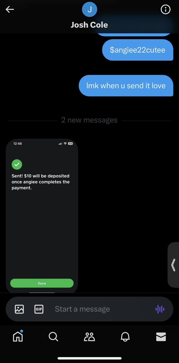angi3_xoxoo's tweet photo. proof of sales!! just did a $10 ft call it got super mess 😩😩 dm me to buy a ft call rn . #buyingcontent #sellingcontent #nsfw #ft #latenightcall #sellingcustom #cheap https://t.co/wNtLaKS7Nf