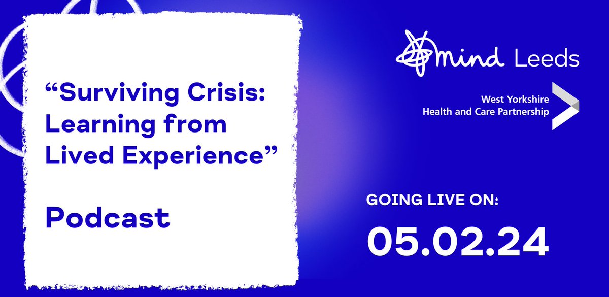 Our new podcast series hears experts by experience give their ideas, advice and tips to support staff in helping others in the future. Listen from 05.02.2024 online. Learn more: lght.ly/p3hgdb1 

@WYpartnership #WYSuicidePrevention #suicideprevention #NSPAConf #timetotalk