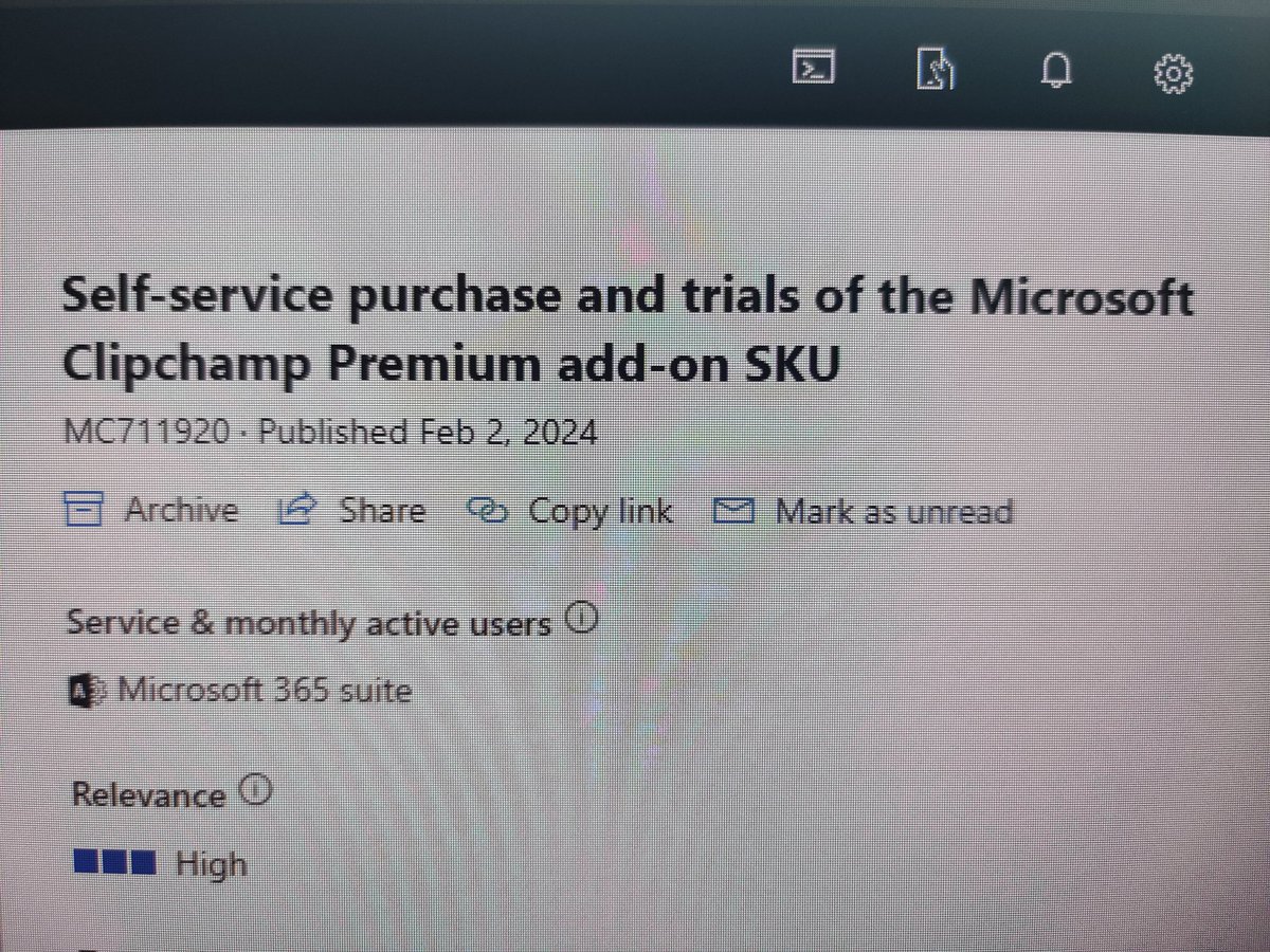 SteveH_23's tweet photo. Time to dust off that #MsCommerce module again. Please stop doing this @Microsoft365. Like admins don't already have enough on their plate. https://t.co/4aM23qjH7x