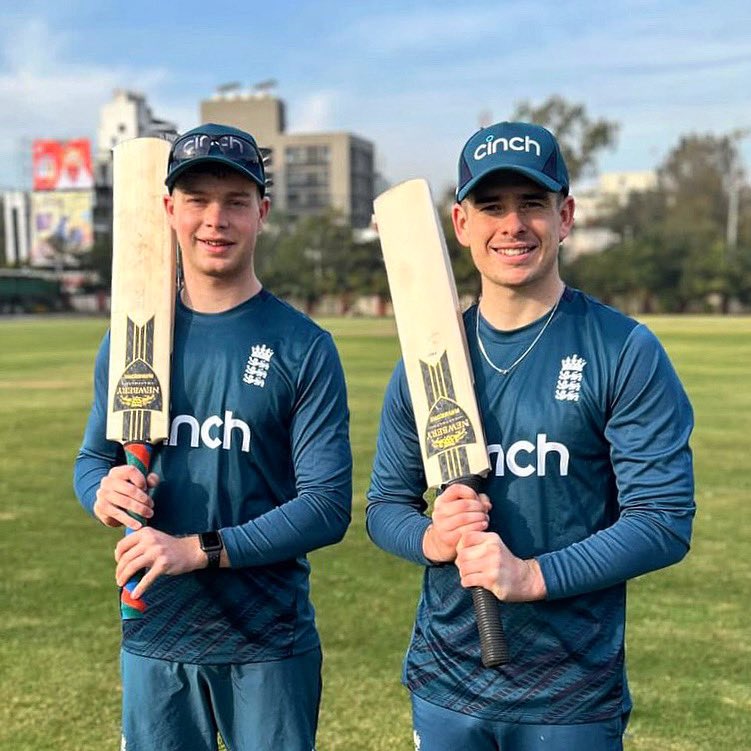 A first win in India to keep the series alive ✅🇮🇳 #TeamNewbery stars @_angusbrown & @liamobs123 are currently playing for England Men’s Physical Disability team in a five-game tour of India with the series poised at 2-1 🏏 #NewberyCricket #Cricket #ClubCricket