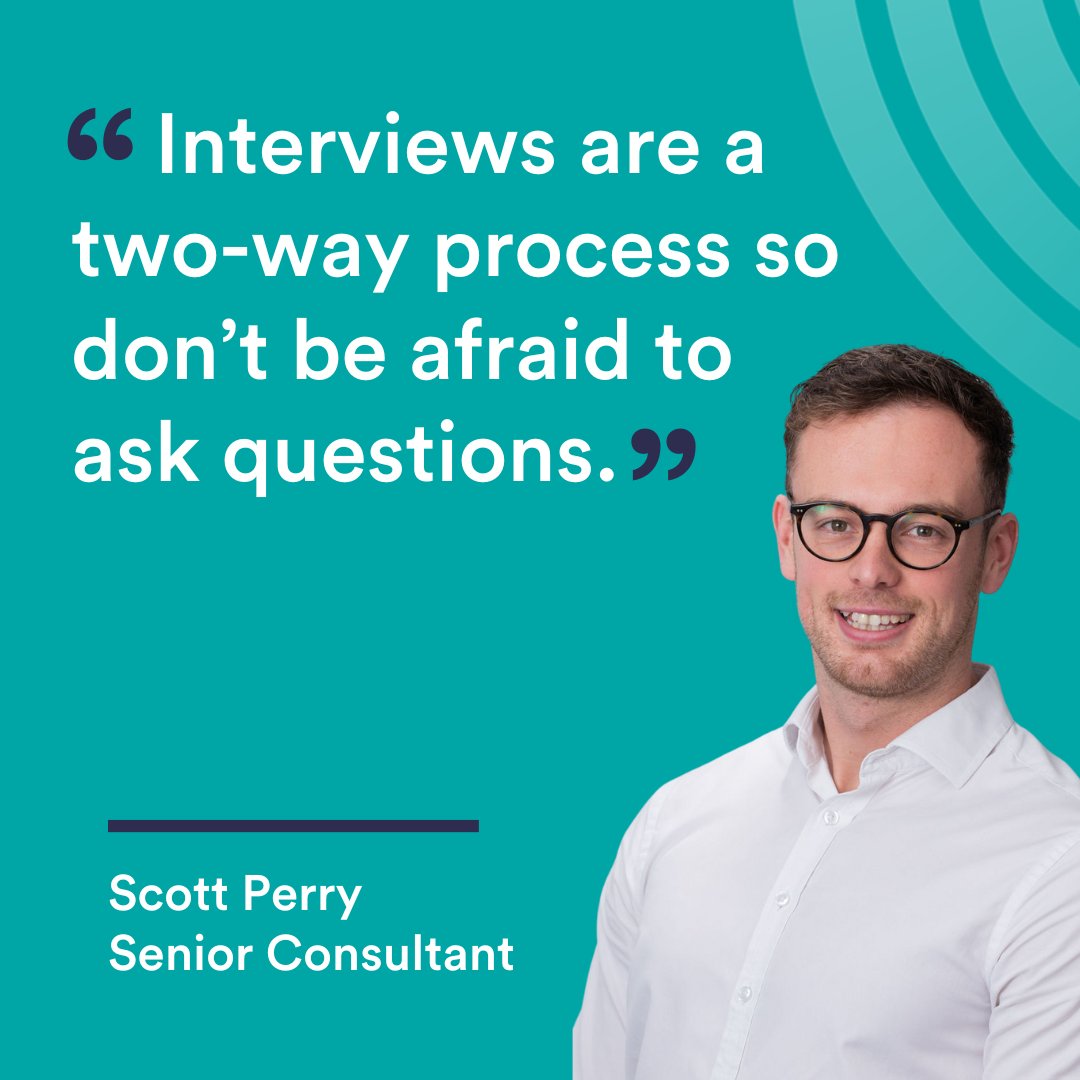 tweet_CMA's tweet image. #INTERVIEWTIP from Senior Consultant Scott Perry:
"You can ask questions such as 'Within this role, what areas of the business would you want me to focus on adding the most value to?’. This will help evidence that you’ve really thought about the role."
#jobsearch