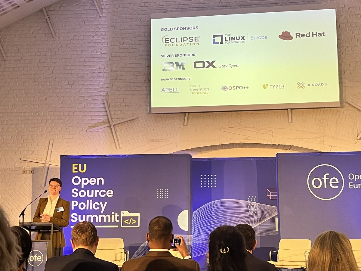 ProvenPudding's tweet image. At #EUOpenSource Policy Summit in #Brussels — with #TYPO3 as a sponsor! @typo3