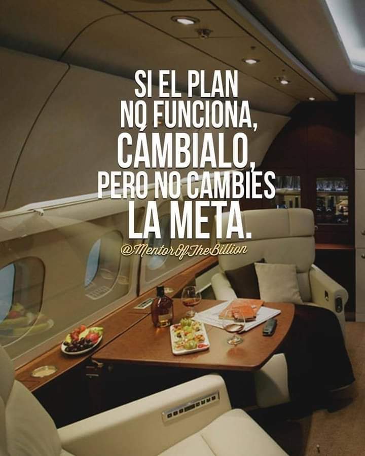 inmob_incaurbe's tweet photo. Si el.plan no funciona, cámbialo. Pero no cambies la meta. https://t.co/wp4hokouDM