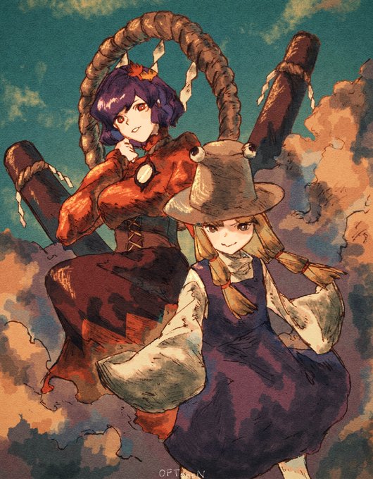 八坂神奈子/洩矢諏訪子
#東方Project 