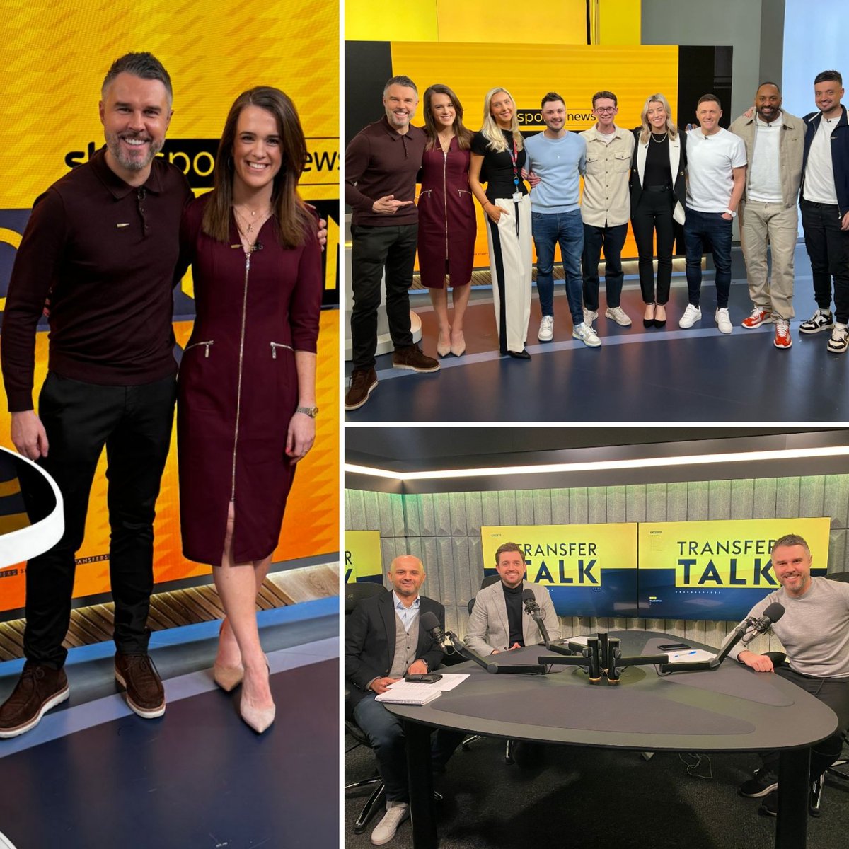Without doubt the quietest and strangest #DeadlineDay of my career at @SkySportsNews. But always great to work with great people. 💛