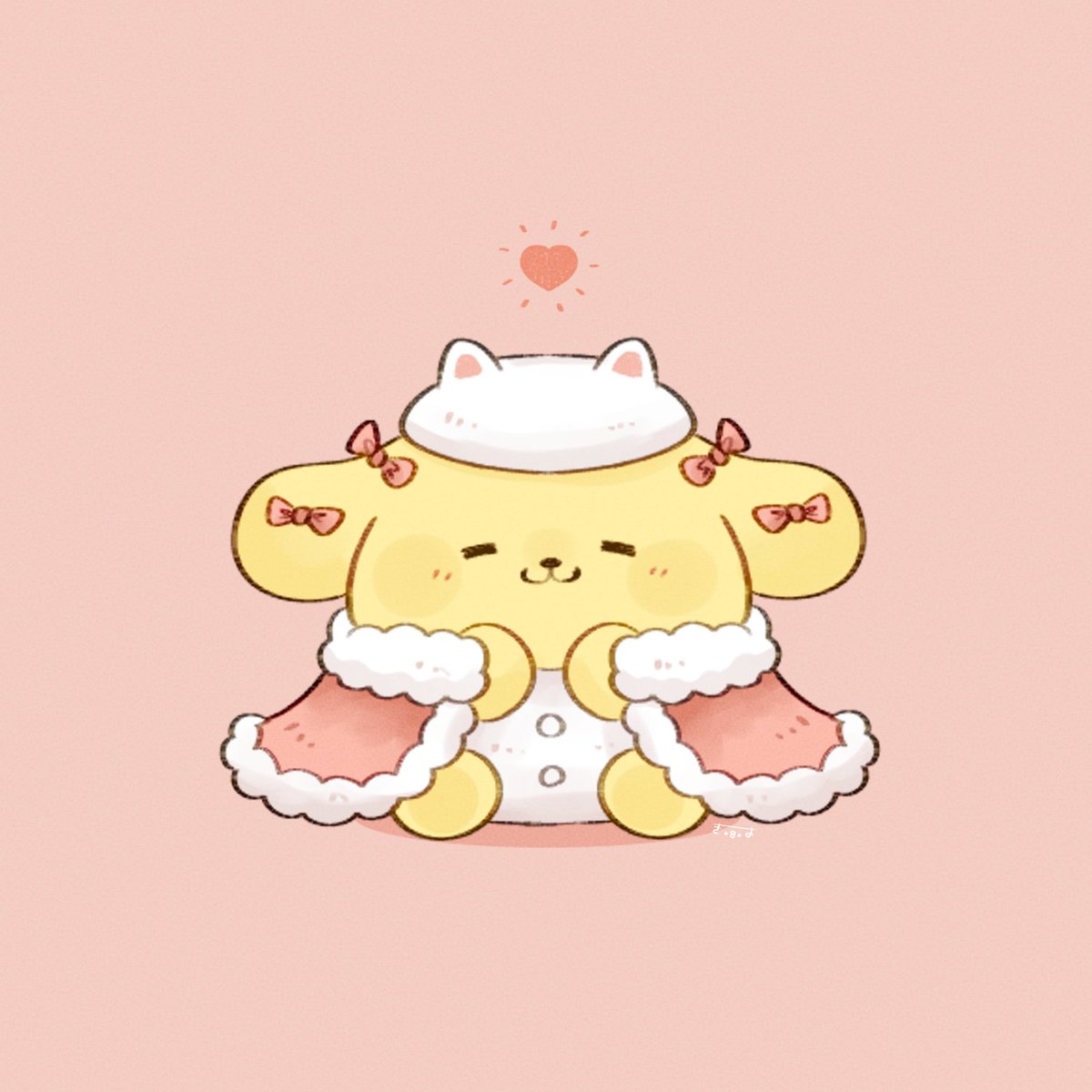 ポムポムプリン「ポムポムプリン 」|てんみやきよのイラスト