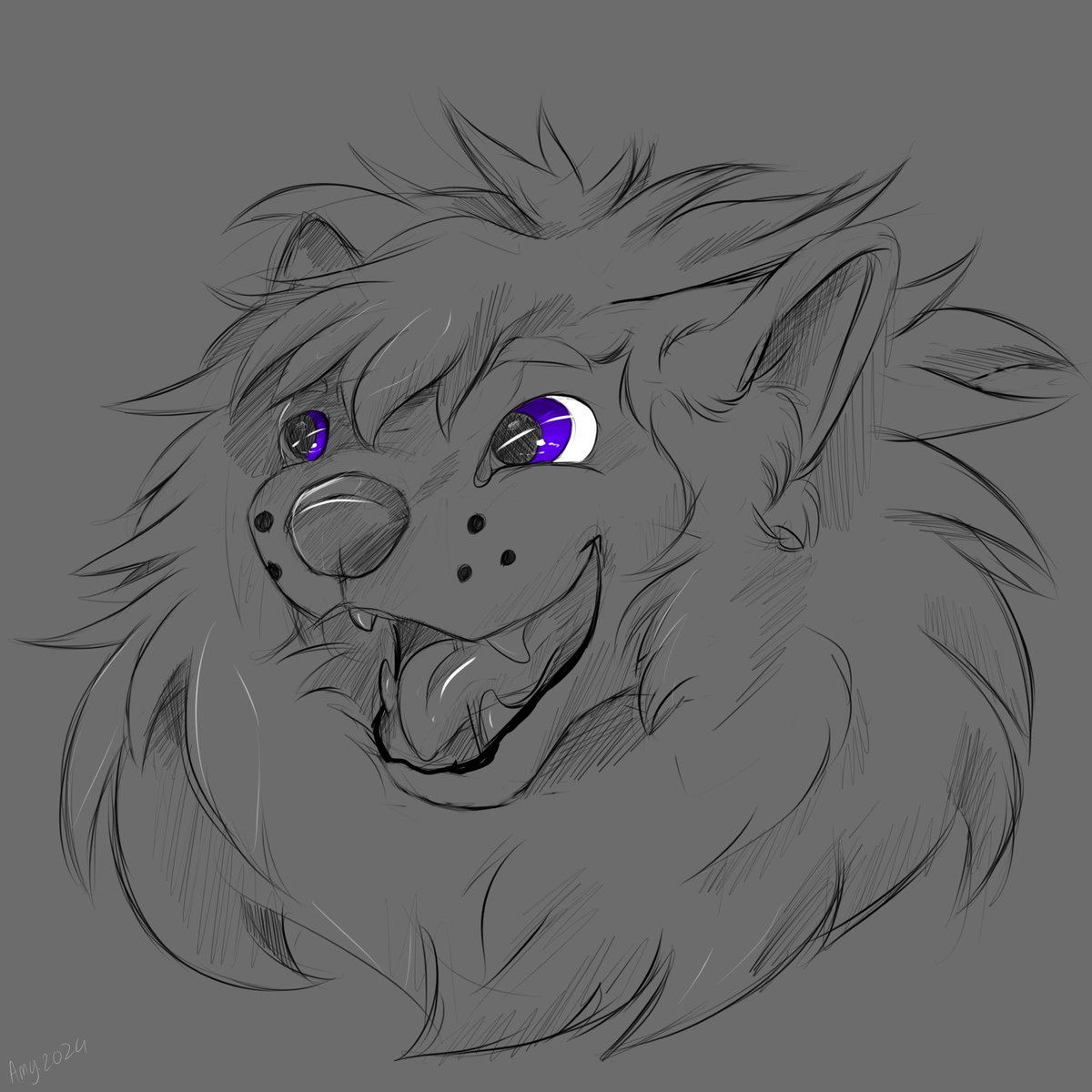 AmyRascal's tweet photo. #twitch sketch for @JapolfWolf 
#Commision #furry #furryartist https://t.co/1nzTm8P6XT