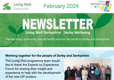 Here at Living Well Derbyshire/Derby Wellbeing we are starting February with our newsletter, which is packed full of information about the new community mental health services for adults within Derby and Derbyshire. Click to read the full newsletter! 👉tinyurl.com/mxvktr8